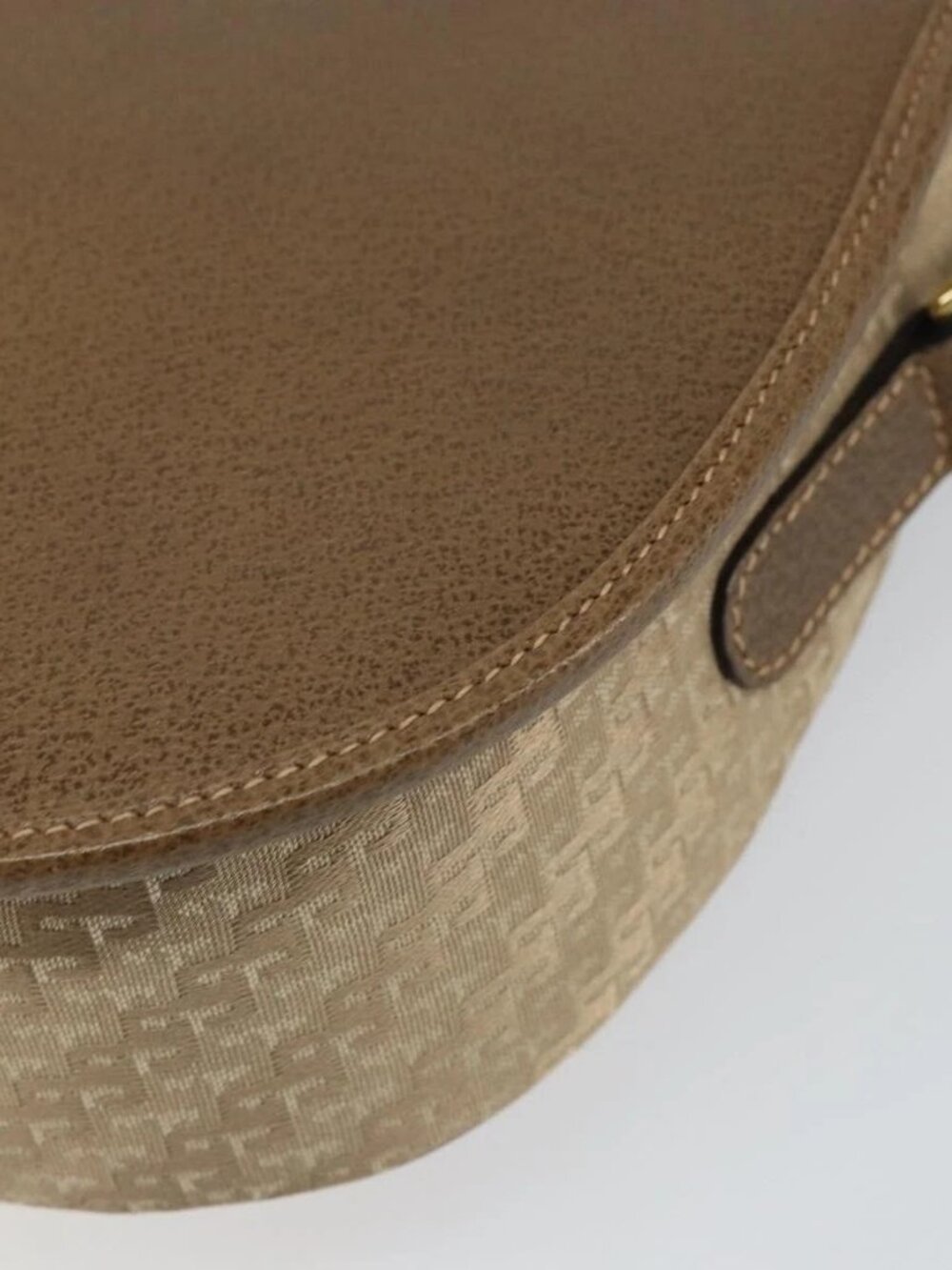 GUCCI Shoulder Bag Nylon Leather Beige Gold 007 754 0074 Auth ep12620 - Picture 4 of 16